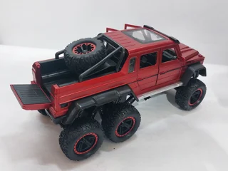 ماکت فلزی شش چرخ فنردار افروید بنز6x6